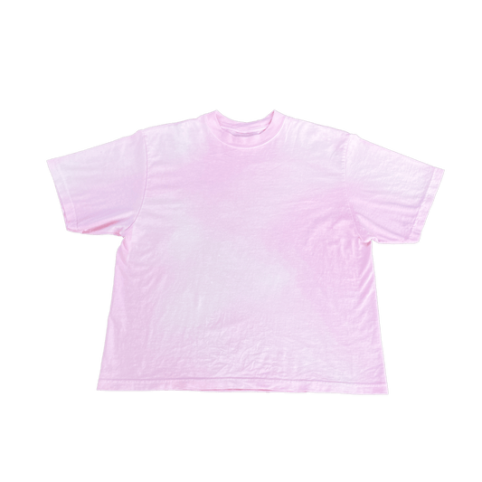 WASHED TEE PINK - Thronemtl